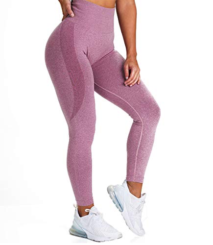 KIWI RATA Leggins Deportivos Mujer Push up Mallas Pantalones Cintura Alta Yoga Leggings Pantalón Moda Sin Costuras para Fitness Elásticos y Transpirables