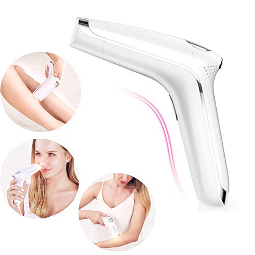 KJX Dispositivo de depilación para Hombres y Mujeres, lámpara Multifuncional, 5 Niveles de Ajuste de luz, Seguro, Suave y Efectivo, sin Efectos Secundarios, Larga Vida útil