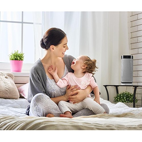 Klarstein Calefactor Chaval - Calefactor Vertical, Radiador, 2000 W, Giratorio, Apagado automático, No se sobrecalienta, Seguro, Mando a Distancia, Silencioso, Ocupa Poco Espacio, Blanco