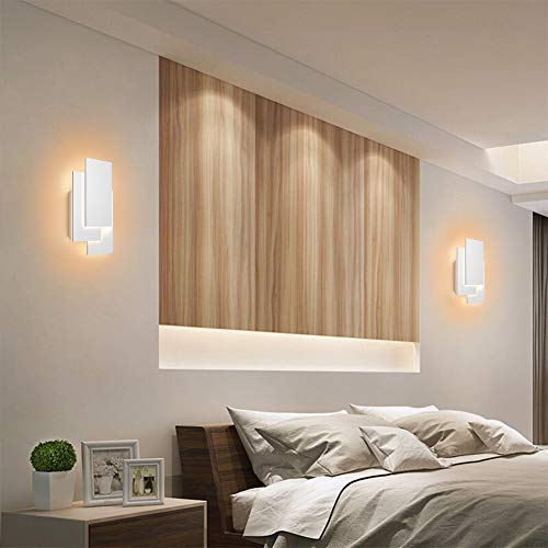 Klighten Aplique de pared Lámpara Moderno LED 24W Lámpara para Decoración del Hogar Pared Dormitorio Pasillo Entrada Blanco cálido 2700~3200K