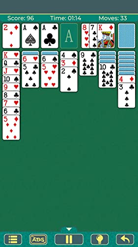 Klondike Solitaire. Clásico juego gratuito de cartas y paciencia.