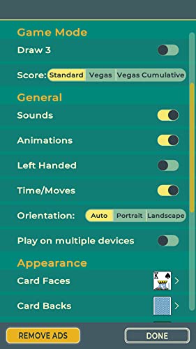 Klondike Solitaire. Clásico juego gratuito de cartas y paciencia.