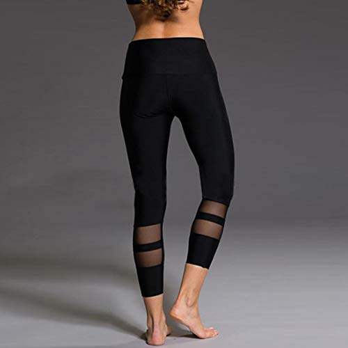 Kneris Leggings Mujer Fitness Elásticos Deportivas Yoga Running Estiramiento Pilates
