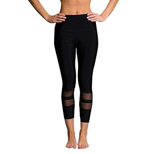 Kneris Leggings Mujer Fitness Elásticos Deportivas Yoga Running Estiramiento Pilates