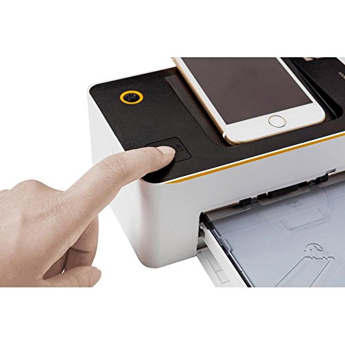 Kodak PD-450WE WiFi Negro, Color Blanco Impresora de Foto - Impresora fotográfica (16,7 M, 4" x 6" (10x15 cm), 165,8 mm, 100 mm, 68,5 mm, 760 g), negro, blanco, de tinta