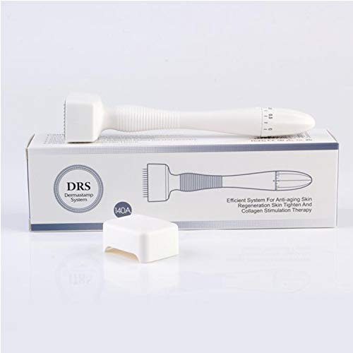Koi Beauty Dermastamp Derma Stamp Skin Stamp Ajustable 140 Tip 0~3.0mm Acero inoxidable para arrugas Cicatrices de acné Estrías Anti envejecimiento (140pins 0-3.0mm)