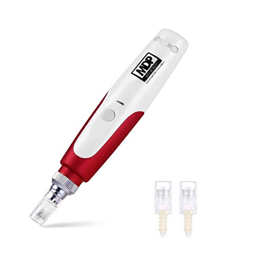 Koi Beauty eléctrico Dermapen Profesional Microagujas 0.25mm-2.0mm ajustable, Incluir 2pcs 12 Aguja láser, Anti Envejecimiento Cicatrices del acné Antiarrugas