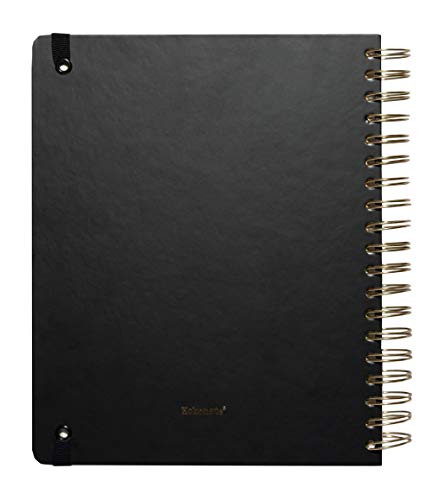 Kokonote by Erik ASVWINGB2006 - Agenda 2020/2021 Big Size Black to Black, 17 meses (20,8x25,2 cm)
