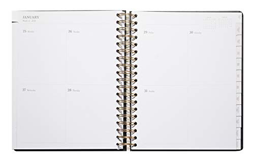 Kokonote by Erik ASVWINGB2006 - Agenda 2020/2021 Big Size Black to Black, 17 meses (20,8x25,2 cm)