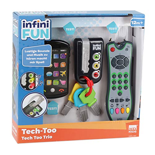 Kurio - Juegos electrónicos para niños, teléfono, llaves y control remoto (DES0889) , color/modelo surtido