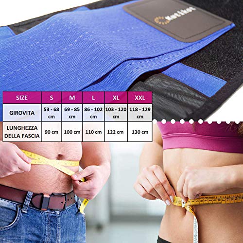 Kutikot - Faja Lumbar para dolor de Espalda con Tejido Transpirable - Ligera casi Invisible - Doble Ajuste - Cinturón de Corrector de Postura Terapéutico - Certificado CE