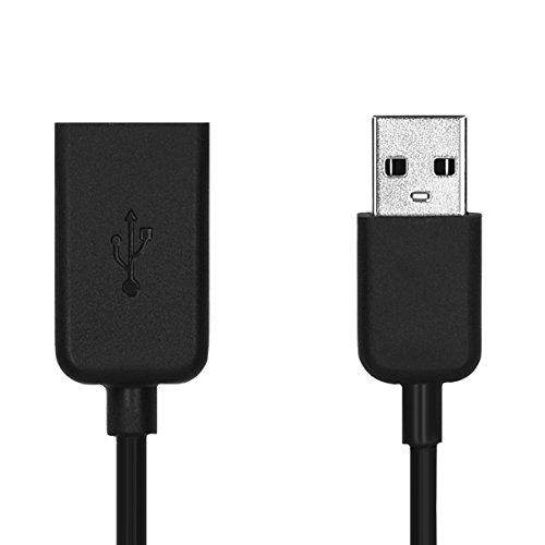 kwmobile Cable de Carga Compatible con Polar M200 - Conector USB con Base de conexión para Fitness Tracker y smartwatch