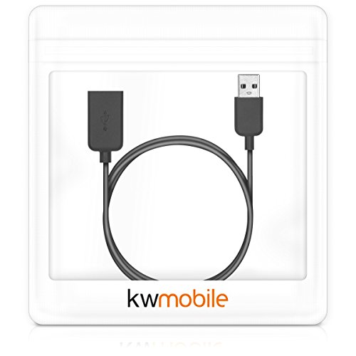 kwmobile Cable de Carga Compatible con Polar M200 - Conector USB con Base de conexión para Fitness Tracker y smartwatch