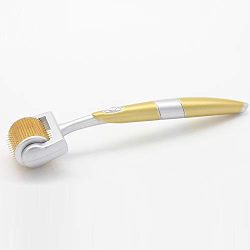 KYTRIBE Dermaroller ZGTS 192 Derma Roller 1.5mm, Tratar cara, cuerpo, flacidez, celulitis, estrías blancas, manchas, alopecia, calvicie, pelo, cicatrices, marcas, poros dilatados (ZGTS-192, 1.5mm)