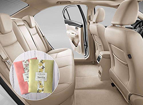 LA BELLEFÉE Bolsitas Perfumadas Sobres Aromaticas Bolsas para Cajones Armarios de la Habitación Baños Automóviles Regalos 30 g (Paquete de 6)