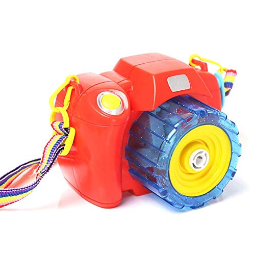 La cámara de burbujas, eléctrico automático haciendo burbujas forma de la cámara de la máquina Máquina de burbujas Máquina de burbujas for los niños con la luz y la burbuja del fan de música de la bur