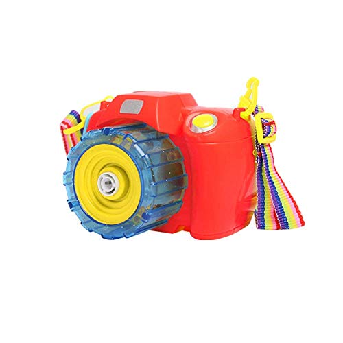 La cámara de burbujas, eléctrico automático haciendo burbujas forma de la cámara de la máquina Máquina de burbujas Máquina de burbujas for los niños con la luz y la burbuja del fan de música de la bur