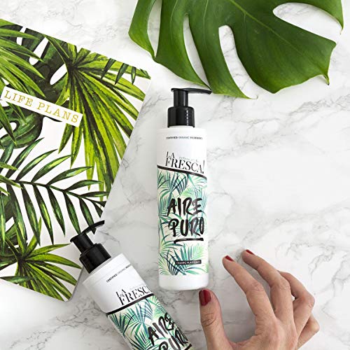LA FRESCA! Aire Puro Champu sin Sulfatos ni Parabenos Ecológico para cabello Graso, Productos para el Cuidado del Cabello - Purificador, Saneador e Hidratante para uso diario - 250ml
