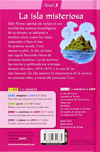 La isla misteriosa (La aventura de LEER con Susaeta - nivel 3)