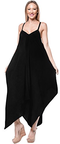 LA LEELA Vintage Brujas Pirata Skeleton Owl Esqueleto Calabaza s Cráneo Cosplay Disfraces De Fiesta De Halloween Mono Playa de Las Mujeres Cubrir Bikni Traje de baño Traje de baño Vestido Negro_C113