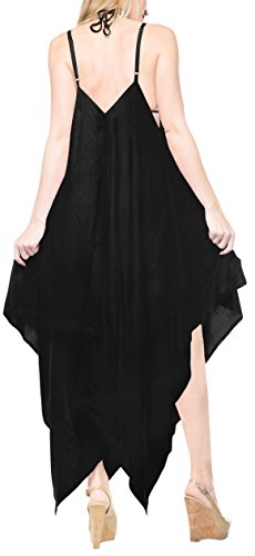 LA LEELA Vintage Brujas Pirata Skeleton Owl Esqueleto Calabaza s Cráneo Cosplay Disfraces De Fiesta De Halloween Mono Playa de Las Mujeres Cubrir Bikni Traje de baño Traje de baño Vestido Negro_C113