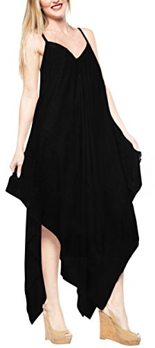 LA LEELA Vintage Brujas Pirata Skeleton Owl Esqueleto Calabaza s Cráneo Cosplay Disfraces De Fiesta De Halloween Mono Playa de Las Mujeres Cubrir Bikni Traje de baño Traje de baño Vestido Negro_C113