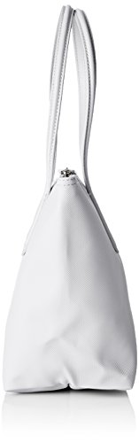 Lacoste Nf2037po L.12.12 Concept, Bolso bandolera para Mujer, Blanco (Bright White), 14.5x24.5x24.5 centimeters (W x H x L)