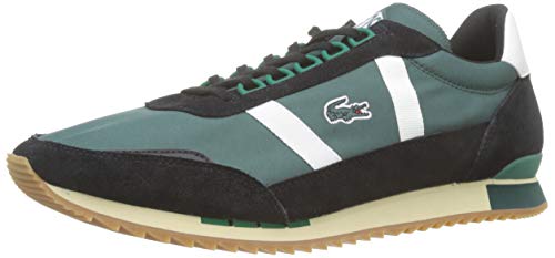 Lacoste Partner Retro 319 1 SMA, Zapatillas para Hombre, Verde (Dk Grn/Off Wht), 44 EU