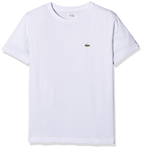 Lacoste Sport TJ8811 Camiseta, Blanco (Blanc), 12 años (Talla del Fabricante: 12A) para Niños
