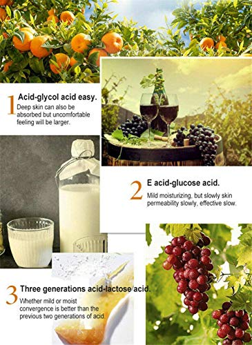 Lactobionic Acid Serum, Esencia de ácido lactobiónico Impecable Ablandador de poros Cero, Suero hidratante Antiarrugas antiedad, Esencia para Eliminar el acné, Eliminar Puntos Negros (2PCS)