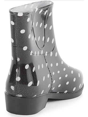 Ladeheid Botines Botas de Agua Zapatos Mujer LAZT201802 (Modelo-4, 38 EU)