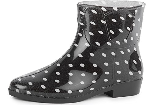Ladeheid Botines Botas de Agua Zapatos Mujer LAZT201802 (Modelo-4, 41 EU)