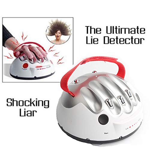 Lady of Luck Polígrafo, Ajustable de la Descarga Eléctrica Detector de Mentiras Juegos Divertidos y Divertidos para Fiestas de Adultos