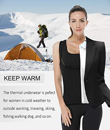 LaLaAreal Faja Reductora Adelgazante Abdominal Mujer Camiseta Sauna Chaleco Neopreno Comprecion para Fitness Postparto