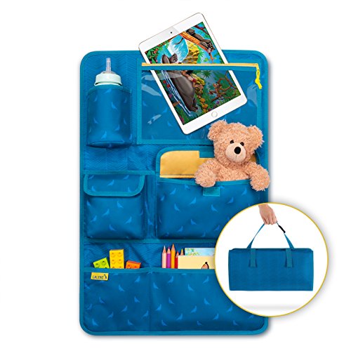 Laleni Organizador Coche 1 Unidad - Protector Asiento Coche - Protector Asiento Coche Niños con Soporte para Tablet