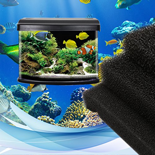 Lamdoo Sponge Filter Media Pad Fish Tank Espuma de acuario Biochemical Block Sponge Almohadillas de espuma Durable Custom Cut (L)