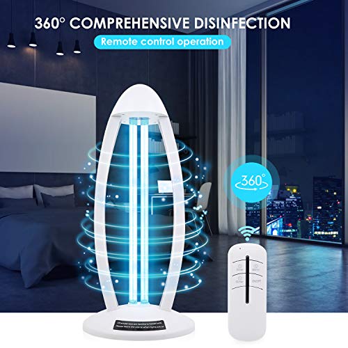 Lámpara de Esterilización UV-C, AGM Lámpara Germicida Ultravioleta Portátil, Lámpara Desinfección Recargable para Dormitorios, Coche, Mascotas, Cocina
