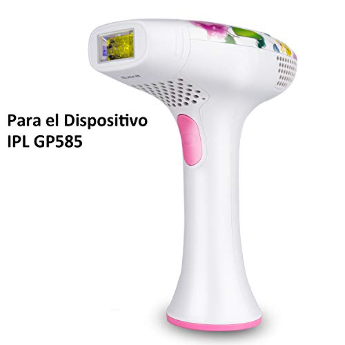 Lámpara de limpieza de acné IPL para el dispositivo de depilación DEESS Serie 2. No es un elemento independiente. Debe instalarse en de DEESS Serie 2-95,000 pulsaciones de luz (GP585).