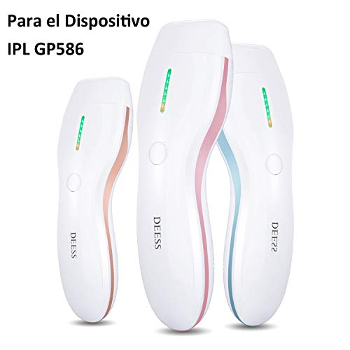 Lámpara de limpieza de acné IPL para el dispositivo de depilación DEESS Serie 3. No es un elemento independiente. Debe instalarse en de DEESS Serie 3-95,000 pulsaciones de luz (GP586).