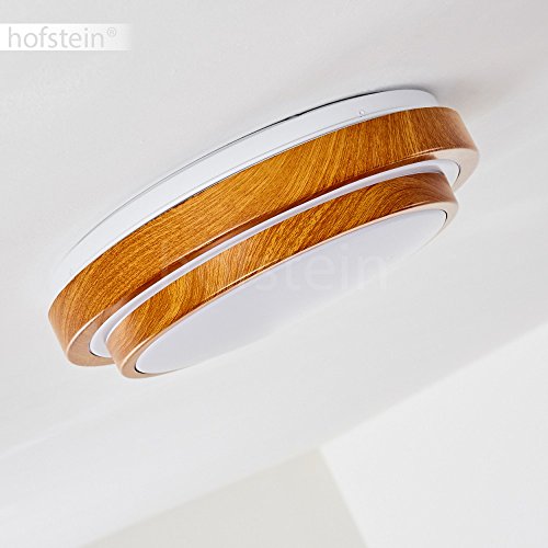 Lámpara de techo LED moderna - Sora - color blanco cálido - redonda - para cocina, pasillo, sala de estar, baño
