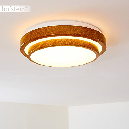 Lámpara de techo LED moderna - Sora - color blanco cálido - redonda - para cocina, pasillo, sala de estar, baño