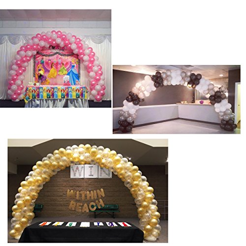 LANGXUN Kit de Arco de Gran tamaño para Bodas, cumpleaños, artículos de Fiesta, Decoraciones de Navidad y año Nuevo - Ideal para decoración de jardín Interior y Exterior