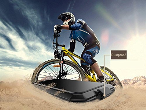 Lanhiem Funda iPhone 6 / 6S, [Rugged Armour] Antigolpes Metal Estuche Protectora, Absorción de Choque y Duradera Fundas con Protector de Pantalla Vidrio Carcasa para 4.7" iPhone 6 6S, Negro