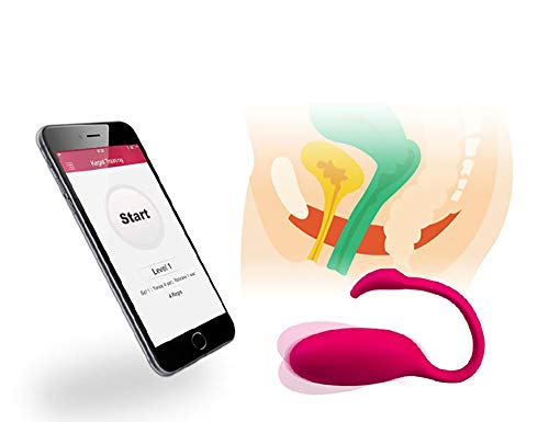 LAOHU Mujer Vibrante Juguete Bluetooth 4.0 Distancia inalámbrico Recargable con Android iOS