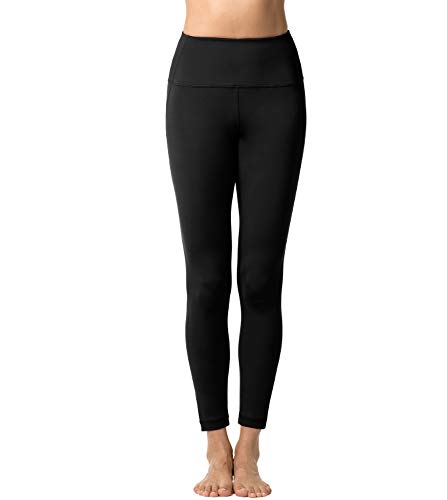 LAPASA Pantalón Deportivo de Mujer Cintura Alta Malla para Running Yoga y Ejercicio. L01