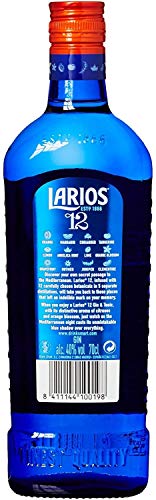 Larios 12 Ginebra Mediterránea, 40% - 700 ml