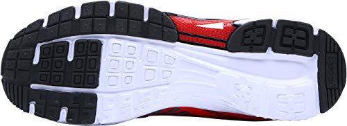 LARNMERN Zapatillas de Seguridad Hombres LM180105 SB Zapatos de Trabajo con Punta de Acero Ultra Liviano Suave y cómodo Transpirable(43 EU,Rojo)