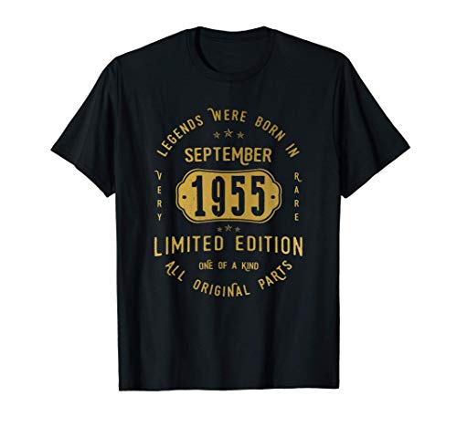 Las Leyendas nacen en Septiembre de 1955 Camiseta