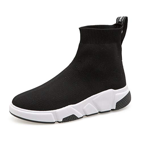 Las Mujeres Zapatillas de Moda Verano Tendencia Calcetines Zapatillas luz Alta Superior al Aire Libre Jogging Zapatillas Deportivas Juveniles