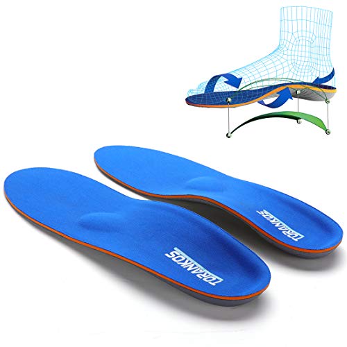 Las plantillas para el soporte del arco, las plantillas para los pies planos, la fascitis plantar, ayudan a aliviar el dolor en los pies de hombres y mujeres, adecuadas para todo tipo de zapatos